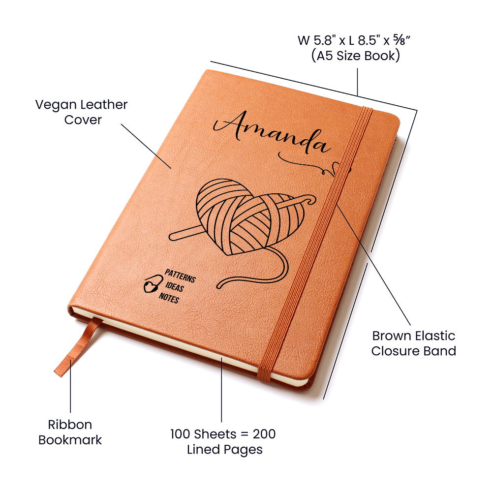 Personalized Crochet Journal